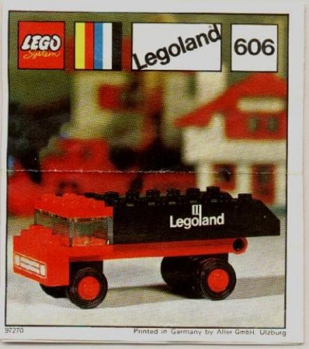 Tipper Lorry LEGO set (#606-2)