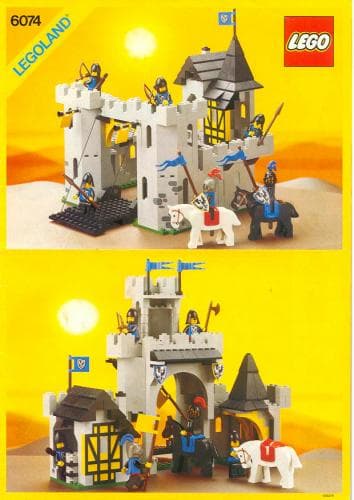 Black Falcon's Fortress LEGO set (#6074-1)