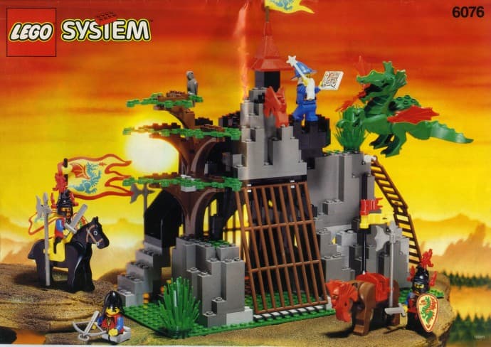 Dark Dragon's Den LEGO set (#6076-1)