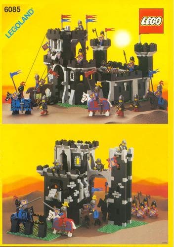 Black Monarch's Castle LEGO set (#6085-1)