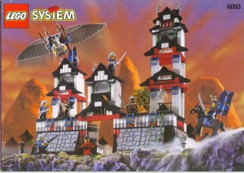 Flying Ninja Fortress LEGO set (#6093-1)