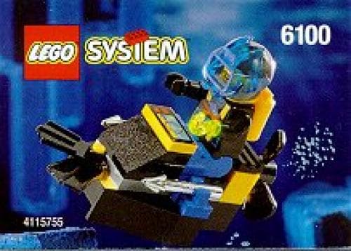 Aqua Dart LEGO set (#6100-1)