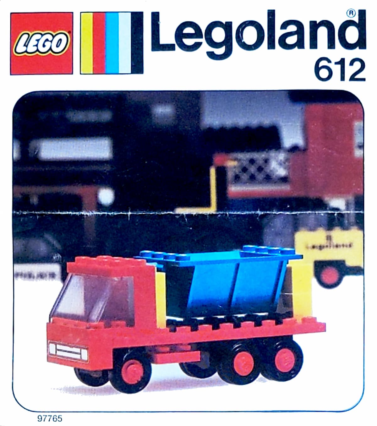 Tipper Truck LEGO set (#612-1)