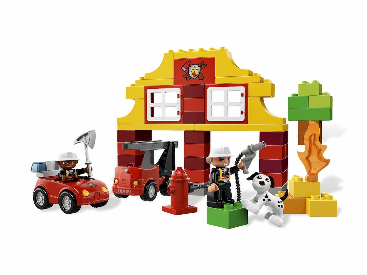 My First Fire Station LEGO set (#6138-1)