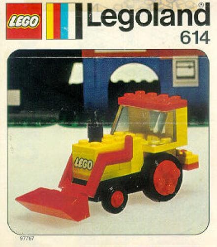 Excavator LEGO set (#614-1)