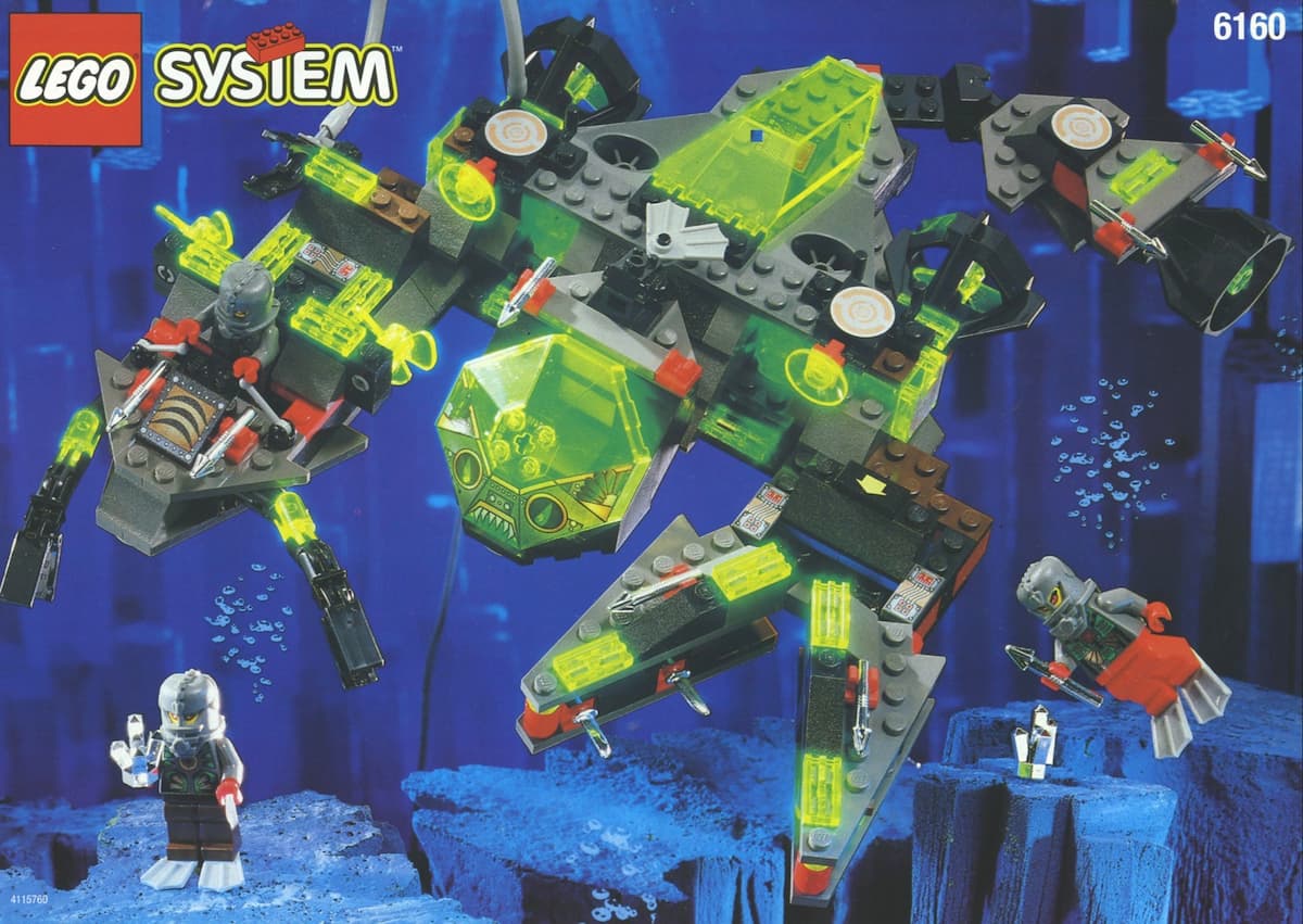 Sea Scorpion LEGO set (#6160-1)