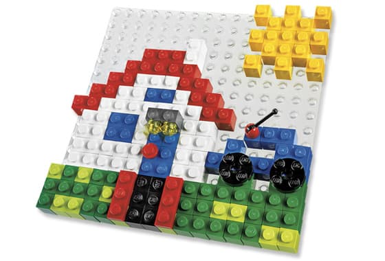 A World of LEGO Mosaic 4 in 1 LEGO set (#6162-1)