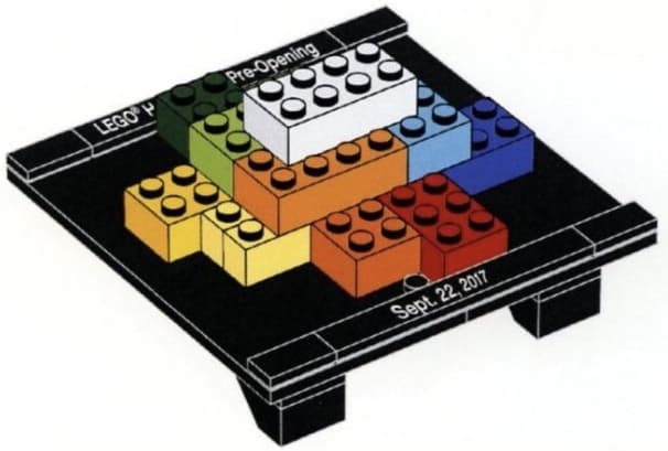 LEGO House Fan Pre-Opening LEGO set (#6168272-1)