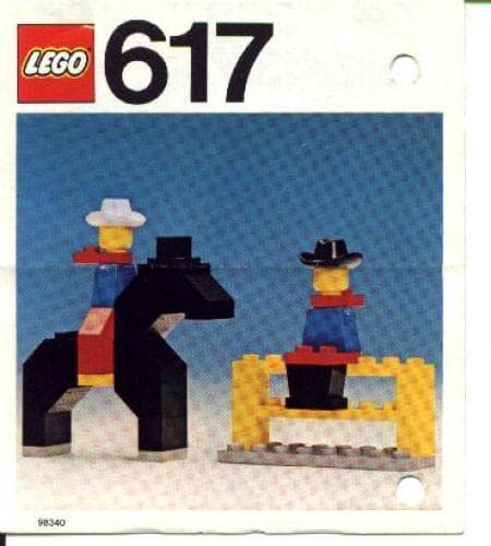 Cowboys LEGO set (#617-1)