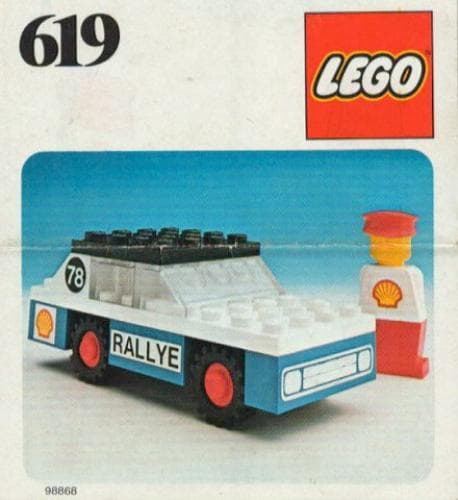 Rally Car LEGO set (#619-1)