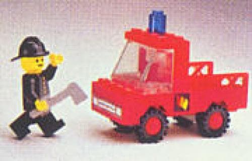 Fireman's Car LEGO set (#620-1, 1978)