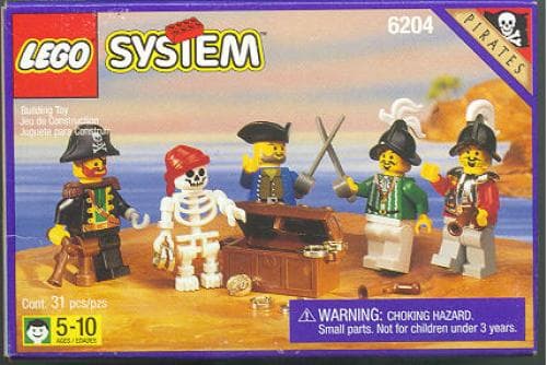 Buccaneers LEGO set (#6204-1)