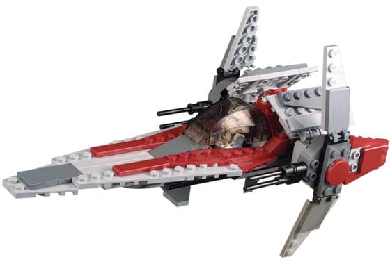 V-wing Fighter LEGO set (#6205-1, 2006)