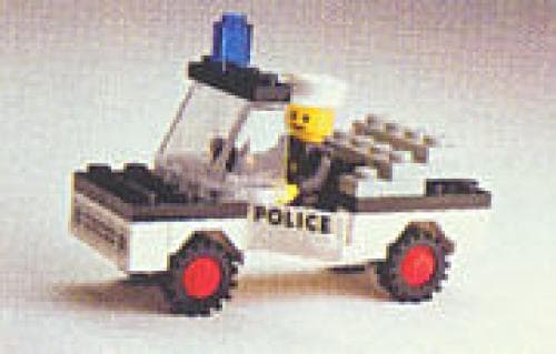 Police Car LEGO set (#621-1, 1978)