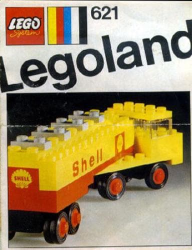 Shell Tanker Truck LEGO set (#621-2)