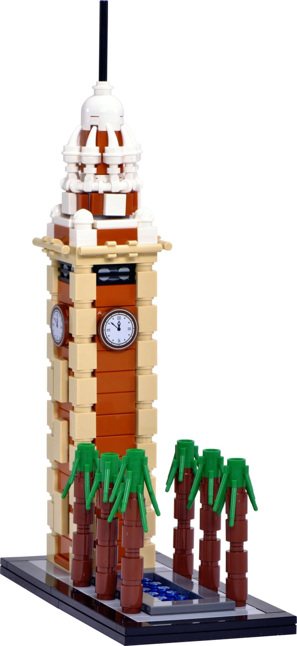 Former Kowloon-Canton Railway Clock Tower LEGO set (#6218773-1)