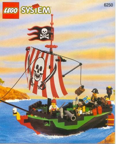 Cross Bone Clipper LEGO set (#6250-1)