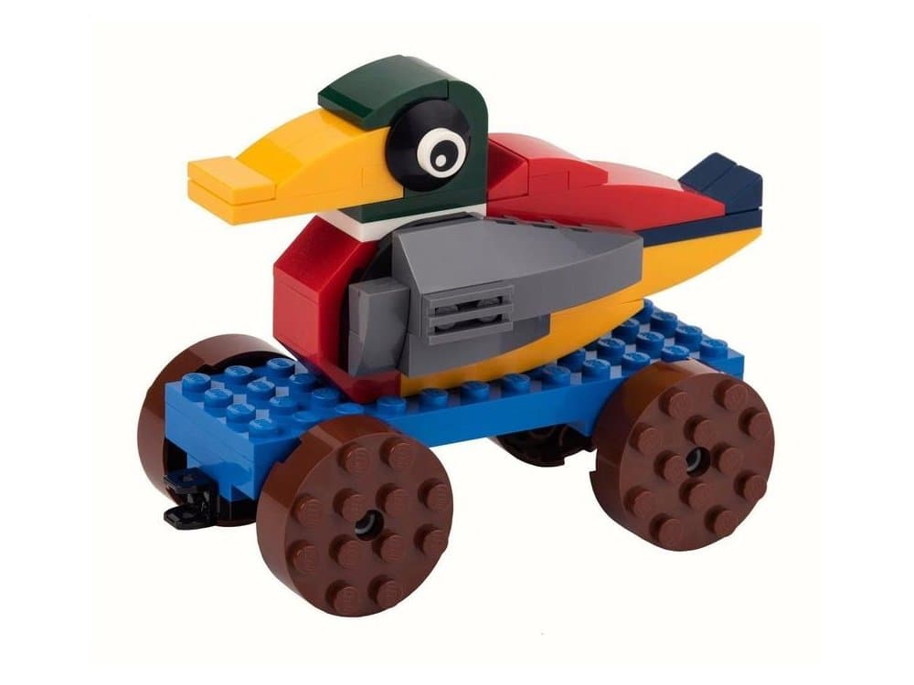 60th Anniversary Classic Wooden Duck LEGO set (#6258620-1)