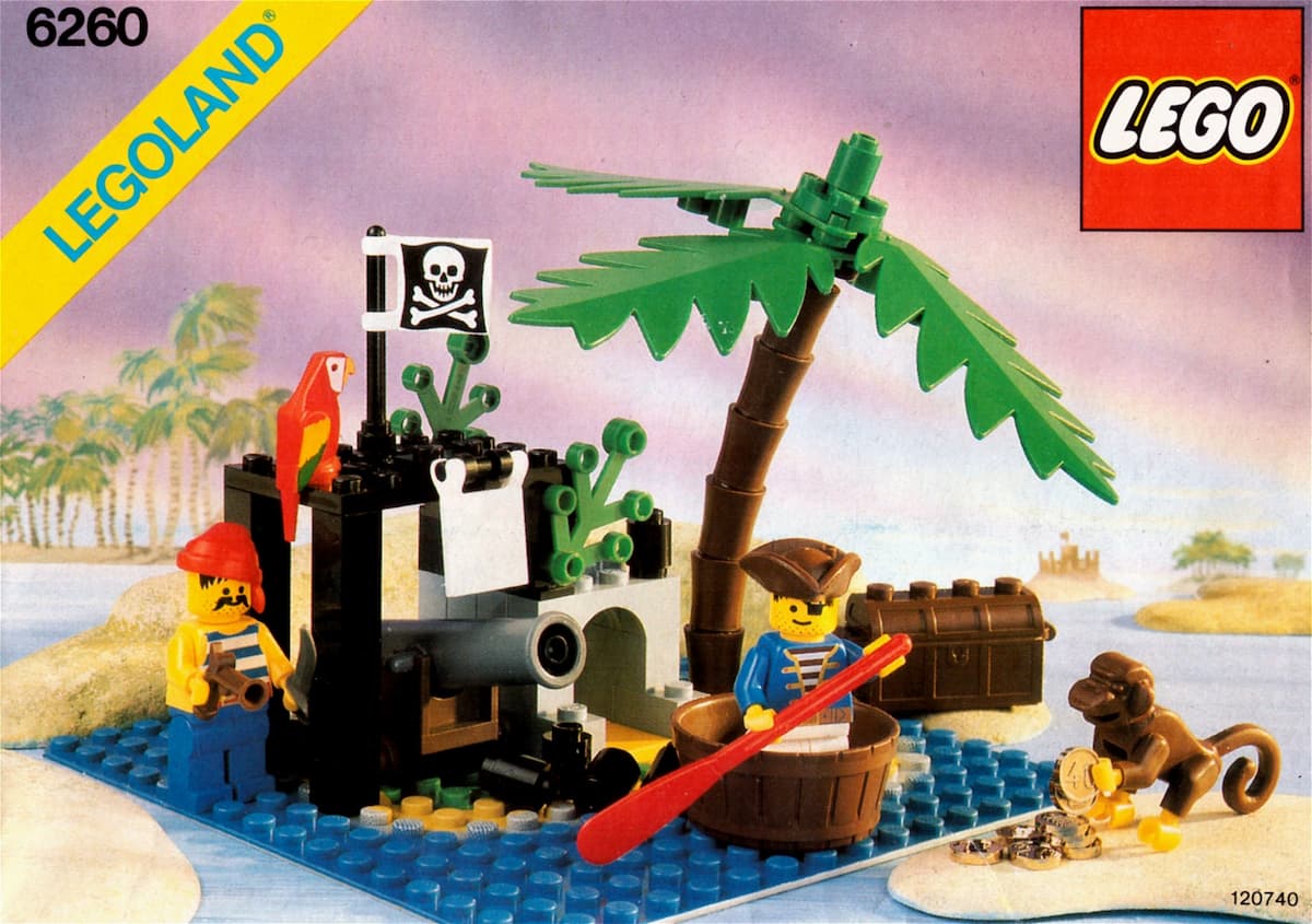 Shipwreck Island LEGO set (#6260-1)