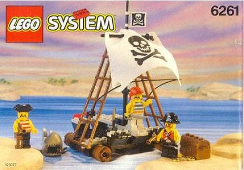 Raft Raiders LEGO set (#6261-1)