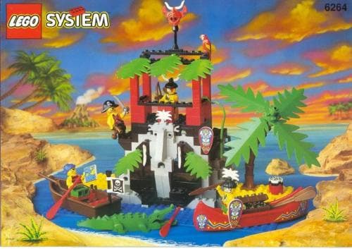 Forbidden Cove LEGO set (#6264-1)
