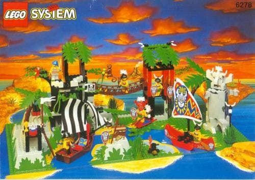 Enchanted Island LEGO set (#6278-1)