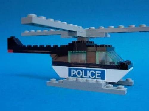Police Helicopter LEGO set (#628-2)