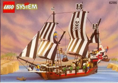 Skull's Eye Schooner LEGO set (#6286-1)