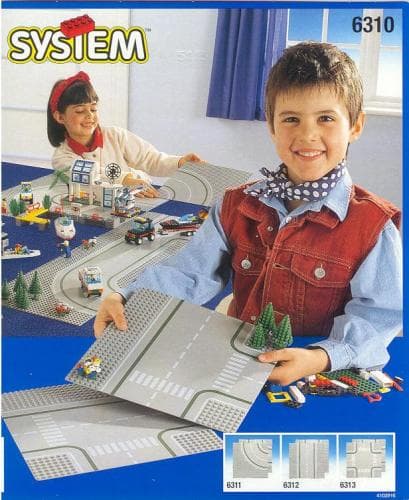 T-Road Plates LEGO set (#6310-1, 1986)