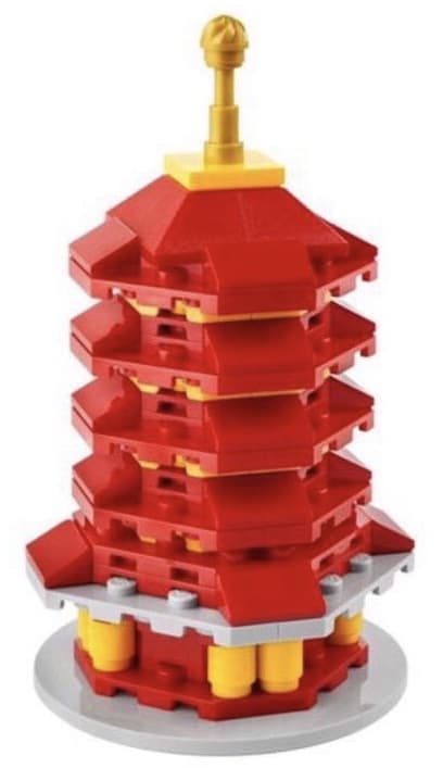 Pagoda LEGO set (#6349570-1)