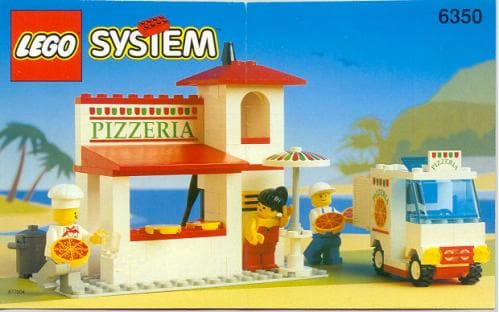 Pizza To Go LEGO set (#6350-1)