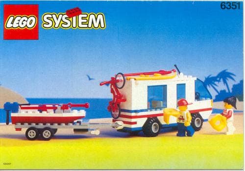 Surf N' Sail Camper LEGO set (#6351-1)