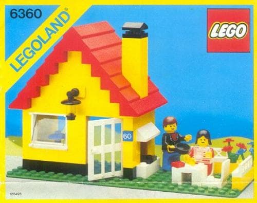 Weekend Cottage LEGO set (#6360-1)