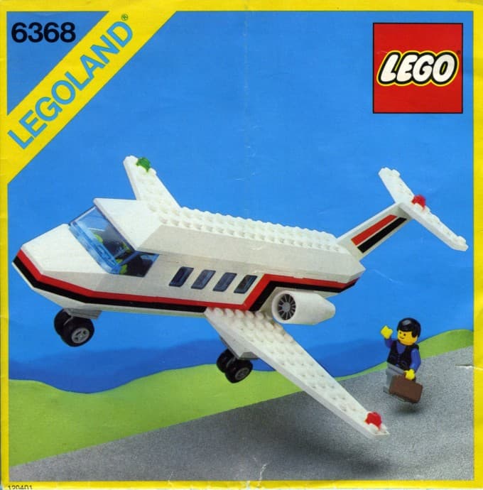 Jet Airliner LEGO set (#6368-1)
