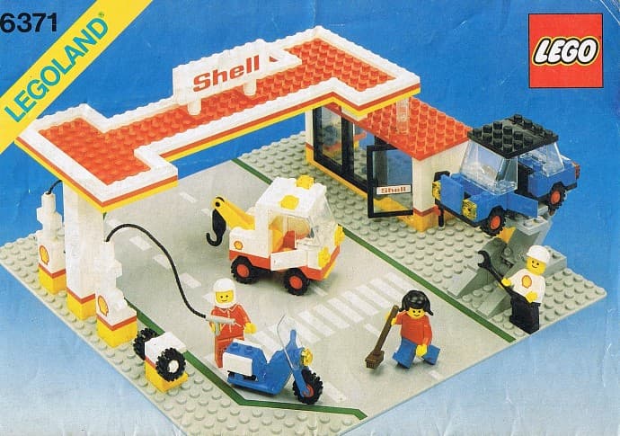 Shell Service Station LEGO set (#6371-1)
