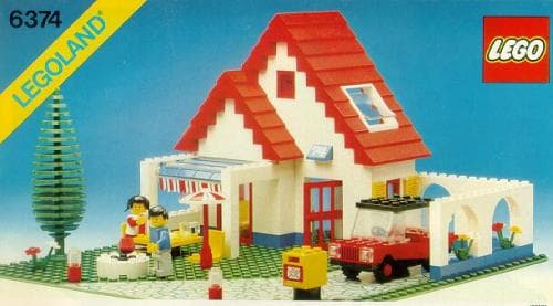 Holiday Home LEGO set (#6374-1)