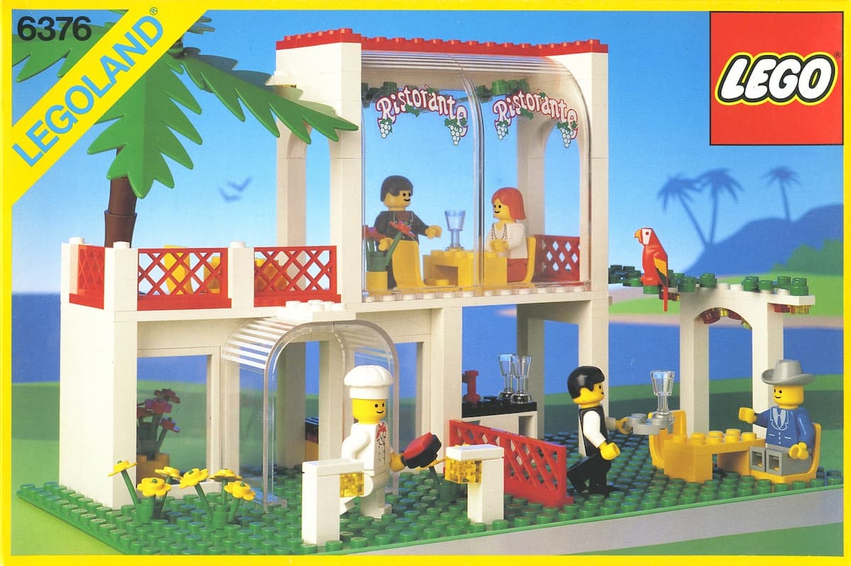 Breezeway Cafe LEGO set (#6376-1)