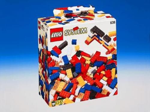 Lots of Extra Basic Bricks, 3+ LEGO set (#638-1)