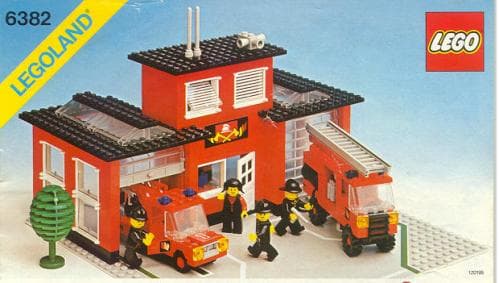 Fire Station LEGO set (#6382-1)