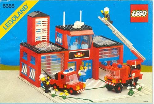 Fire House-I LEGO set (#6385-1)