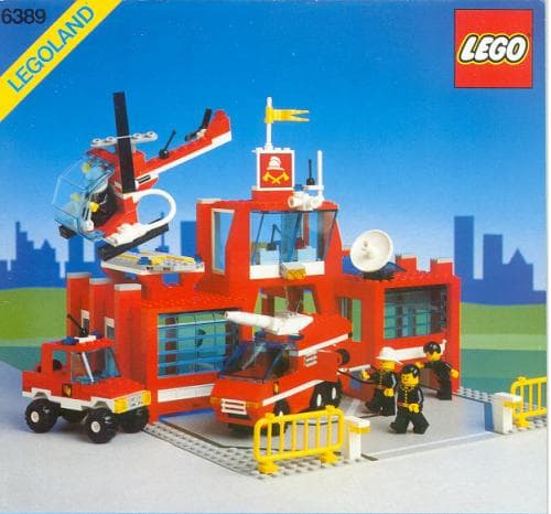 Fire Control Center LEGO set (#6389-1)