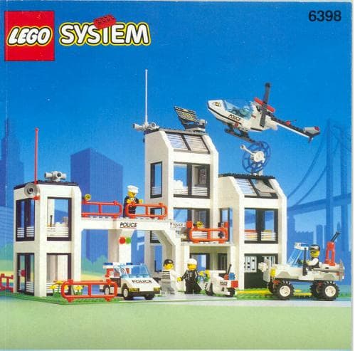 Central Precinct HQ LEGO set (#6398-1)