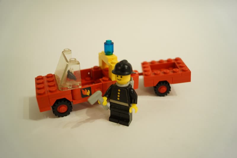 Fire Truck and Trailer LEGO set (#640-2, 1978)