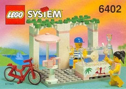 Sidewalk Cafe LEGO set (#6402-1)