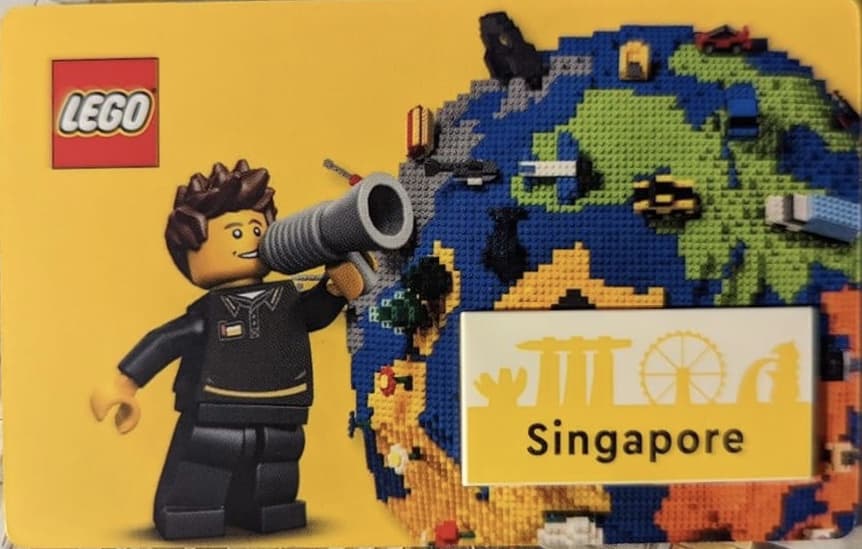 Singapore Tile LEGO set (#6431096-1)