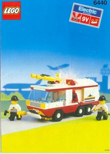 Jetport Fire Squad LEGO set (#6440-1)