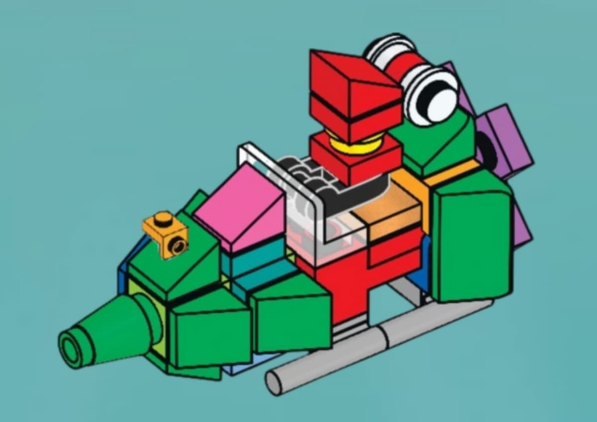 Christmas Sleigh LEGO set (#6440028-1)