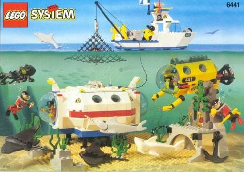Deep Reef Refuge LEGO set (#6441-1)