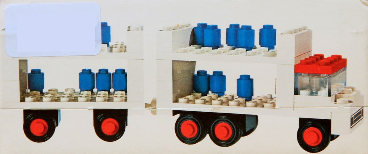 Milk Float & Trailer LEGO set (#645-2)