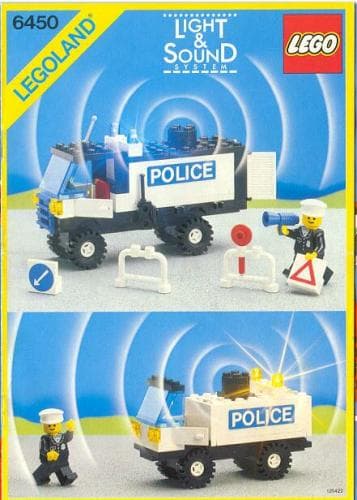 Mobile Police Truck LEGO set (#6450-1)